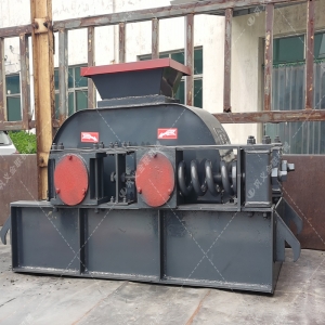600*750雙齒輥破碎機發貨圖片_發往湖南婁底__破碎煤塊