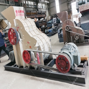 液壓全自動對輥制砂機發貨圖片